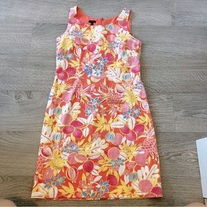 LIKE NEW Talbots Dress - Pink Patterned